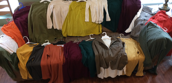 Family portrait wardrobe planning