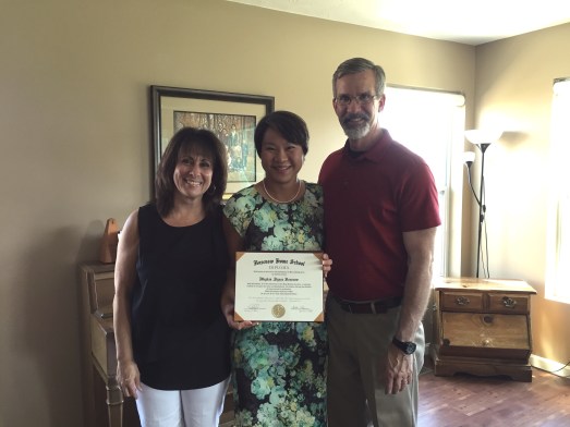 So proud of Meghan and can't wait to see what's ahead for her now