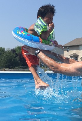 Vacation - Kid Toss 9-6-15 #1