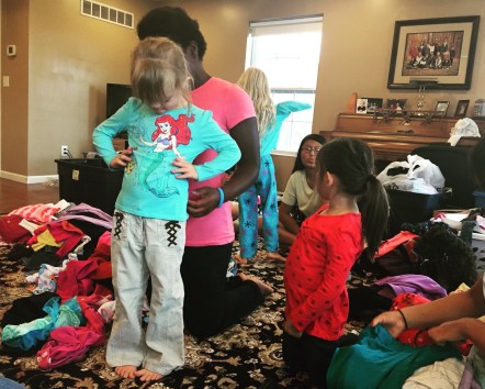 One teensy little snapshot of what every waking minute of our life looked like for a week and a half. 