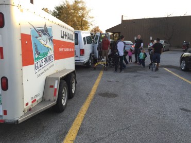 We made it to La Grange, KY before we stopped at a Cracker Barrel for a late dinner. 