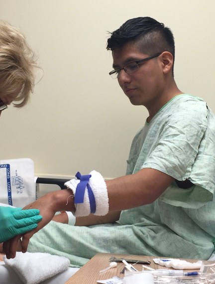 Nathan's Fasciotomy 3-21-16