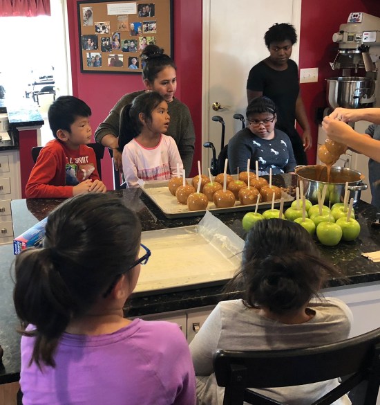 Making Caramel Apples 10-28-18 #2