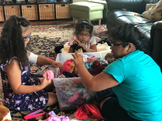 Our Three Sick Girls 7/4/19